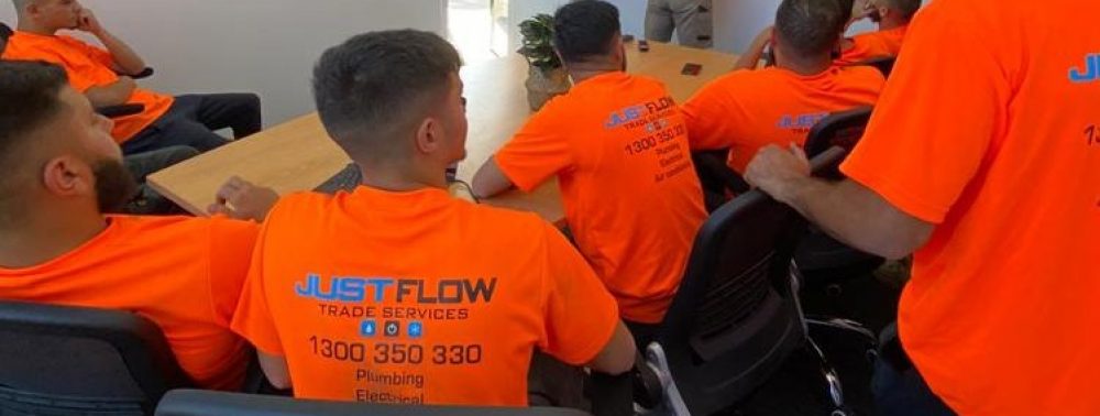 Justflow Plumbing Electrical HVAC team