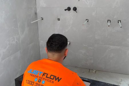 Justflow Plumbing Services Bathroom vanity Installations Tap Mixer installation